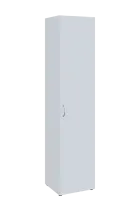 NN 5 - 4D skříň vysoká, 1-dveřová, pravá, 1800x400x400, bílá